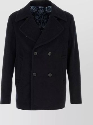 Etro wool peacoat