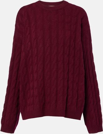 Lisa Yang Seymour cable-knit cashmere sweater