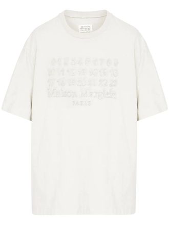 Maison Margiela T-Shirt With Numbers Motif