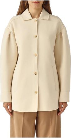 Maison Margiela Jassen, Dames, Beige, M, Gebreid Jasje Donna MM