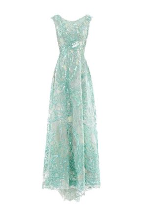 Saiid Kobeisy Embroidered Long Dress