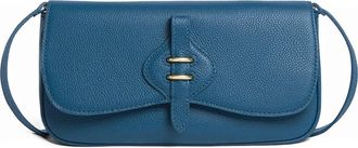 Coccinelle Borsa a spalla Mavery piccola con fibbia - Blu