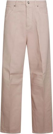 Nine In The Morning Jeans dritti a vita alta - Rosa