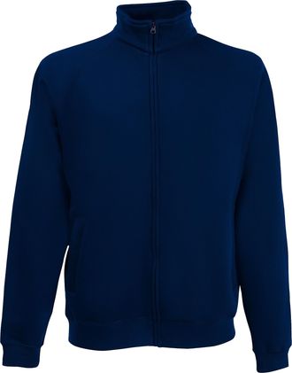 Fruit Of The Loom Heren Premium 70/30 Sweatshirt Met Volledige Ritssluiting (Donker Marine)