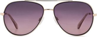 Privé Revaux GLOWIN HOUR/G/S Asian Fit Polarized PJP/MF Womens Sunglasses Blue Size 60