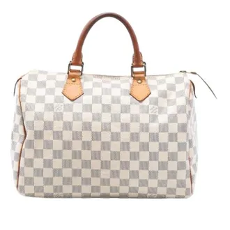 Louis Vuitton Pre-owned Handbags, female, White, Size: ONE SIZE Pre-owned Vintage Travel Bag