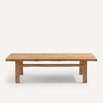 AM.PM Salontafel in gerecycleerd massief iepenhout, Sumiko