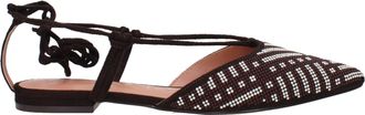 Max Mara Ballerina Max&Co Damens Stoff Braun