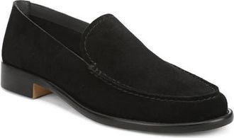 Franco Sarto Cove Loafer in Black Suede at Nordstrom, Size 5.5