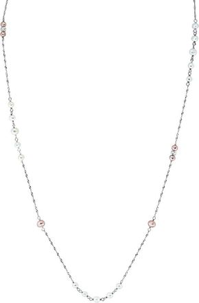 Effy Pink Freshwater Pearl Necklace in Multi at Nordstrom Rack, Size 35