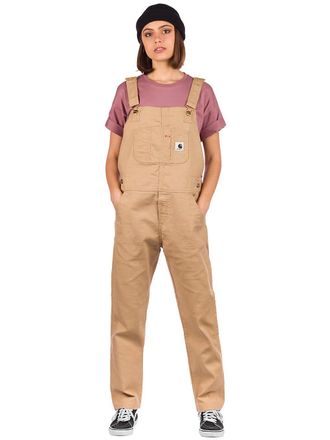Carhartt Work in Progress Bib Overall Tuinbroek dusty h brown rinsed