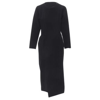 Comme Des Gar&ccedil;ons Comme Des Garcons wool asymmetric panelled sheath dress