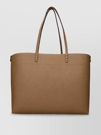 Fendi leather tote bag
