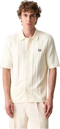 Fred Perry Uomo, Magliette, Beige, S, new