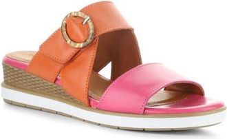 Bos. & Co. Asha Wedge Sandal in Magnolia/Arancio at Nordstrom, Size 10-10.5Us