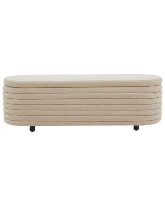 Safavieh Couture Jaymie Boucle Storage Bench