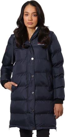 Canada Weather Gear Womens Long Heavyweight 2 in 1 Puffer Jacket and Vest in Navy at Nordstrom, Size Medium
