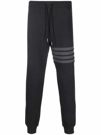 Thom Browne Trainingsbroek met toelopende pijpen - Grijs