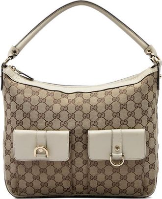 Gucci Pre-owned Gucci GG Canvas Abbey D Ring Handbag Ladies 988OFLYASS7824T3
