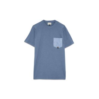 Roy Rogers T-Shirts, male, Blue, Size: XL Rru90171 T-Shirt