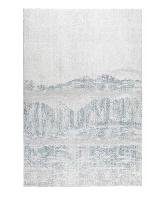 AFK Living Alfombra dise&ntilde;o japandi gris 160 x 230 cm
