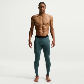 Nike Mens Nike Pro Dri-FIT Fitness Tights in Grey | FB7952-382