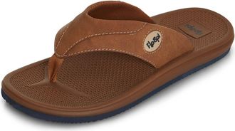 Floopi Michael Flip Flop in Brown at Nordstrom Rack, Size 10