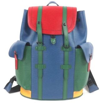 Louis Vuitton Pre-owned Epi Rugzak - Heren - Pre-owned - Veelkleurig - Maat: ONE Size Leer