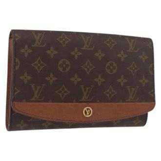 Louis Vuitton Pre-owned Wallets, female, Brown, Size: ONE SIZE Pre-owned Monogram Shoulder Bag