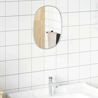 Berkfield Home Wall Mirror Silver 30x25 cm