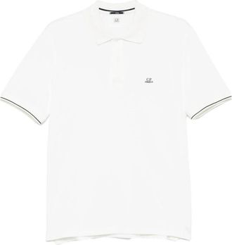 C.P. Company Polo Tacting - Heren - Polos - Wit - M - Tops