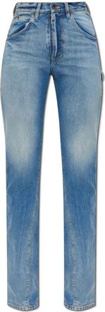 Maison Margiela Straight-leg Jeans - Dames - Regular Fit Jeans - Blauw - W26 - Katoen - Jeans