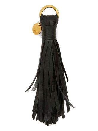 Jil Sander Portachiavi con logo - Nero