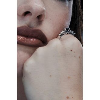 Disturbia Querida Sterling Silver Dragon Ring at Nordstrom, Size 6.75