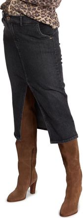 Cache Coeur Emma Maternity Pencil Skirt in Grey Used at Nordstrom, Size X-Small