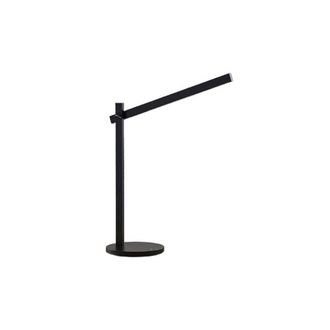 Lindby L&aacute;mpara de mesa LED de Pl&aacute;stico Negro