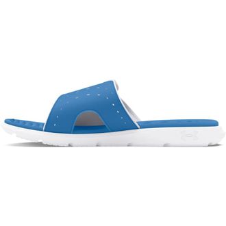 Under Armour Womens Ignite Pro Slide Sandal, (401) Viral Blue/White/White, 5.5 UK