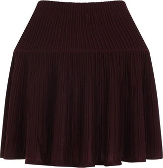 Alaia Crinoline Mini Skirt