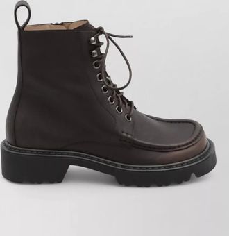 Loewe sierra ankle lace up boots