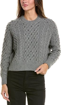 Rag & Bone Liz Beaded Wool Sweater