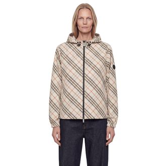 Burberry Check Salcombe Hooded Jacket