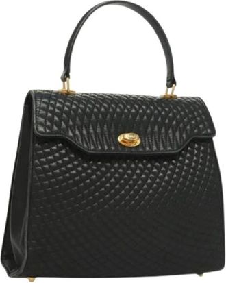 Bally Pre-owned Handbags, female, Black, Size: ONE SIZE Pre-owned Hand Bag