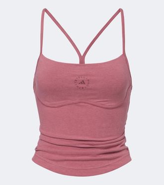 adidas by Stella McCartney Top de jersey con logo