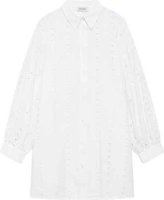 Anine Bing Marianne Dress White