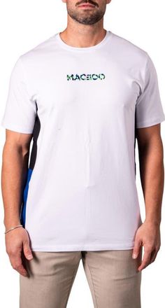 Maceoo Resistance Embroidered T-Shirt in White at Nordstrom, Size 7