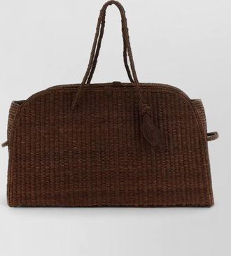 Jacquemus le turismo raffia beach bag