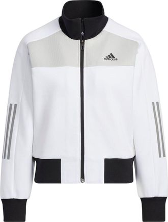 adidas (WMNS) adidas UST Jacket Asia Sizing White Black HM7089