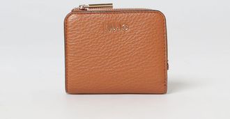 Liu Jo Portafoglio in pelle a grana con logo Liu Jo