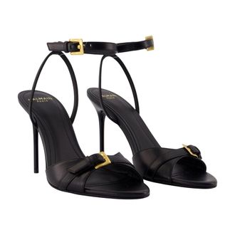 Balmain Womens Pump Black Calfskin
