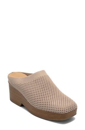 Aerosoles Colombo Mesh Platform Clog in Dune Open Knit at Nordstrom, Size 10.5